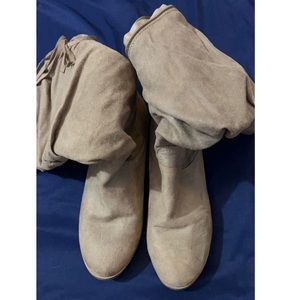Tan High Boots